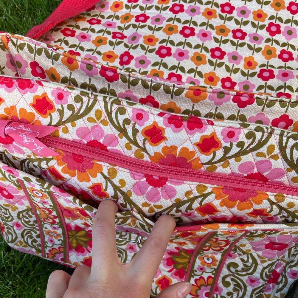 Vera Bradley Folkloric Large Hard Side Laptop Bag - Picture 7 of 11